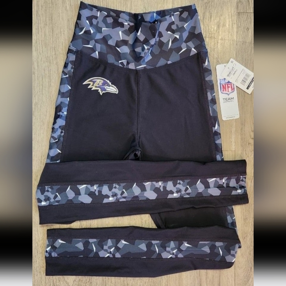 NFLBaltimore Ravens Football Women's LeggingsTeam Apparel Size XSmall